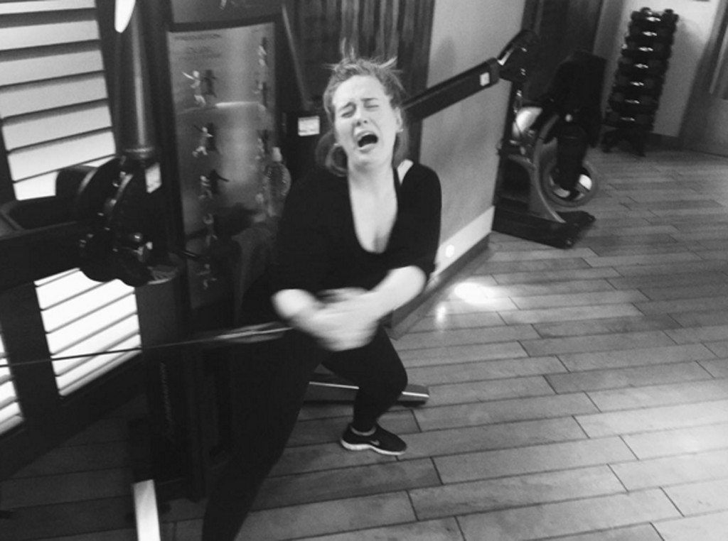 Adele S Workouts Aren T Getting Any Easier E News Adele S Workouts Aren T Getting Any Easier E News